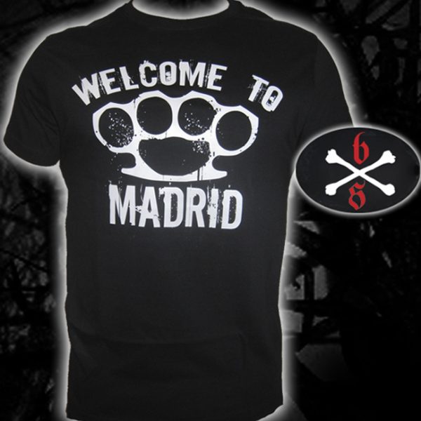 camiseta wellcome to madrid