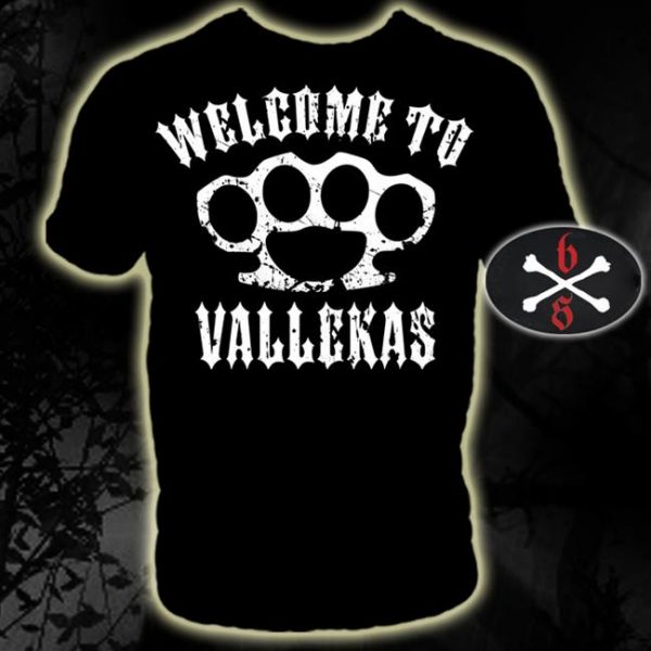 camiseta wellcome to vallekas