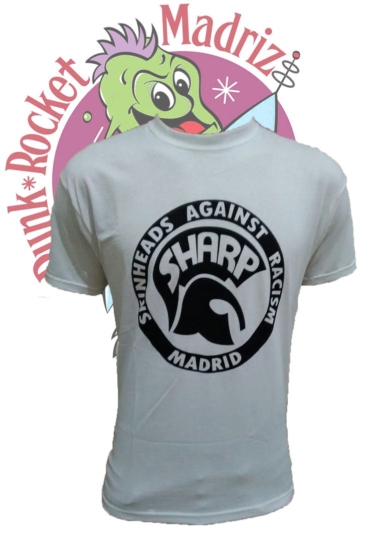 CAMISETA SHARP MADRID BLANCA UNISEX