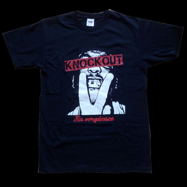 camiseta knockout sin verguenza