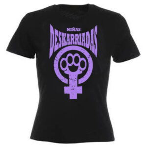 Camiseta niñas descarriadas puño feminista