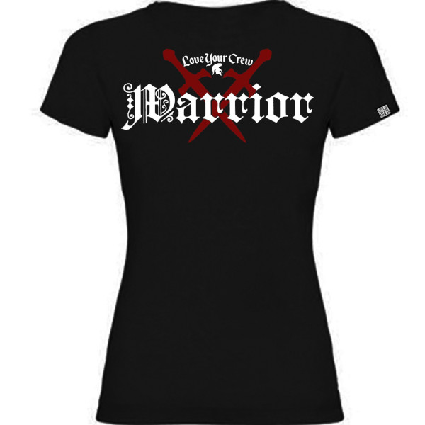 camiseta love your crew warrior chica