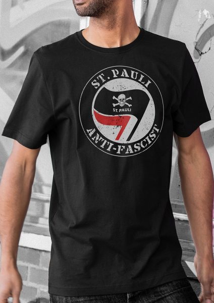 SP011930 Maenner T Shirt Anti Fascist Schwarz Web 1 e1581014677759