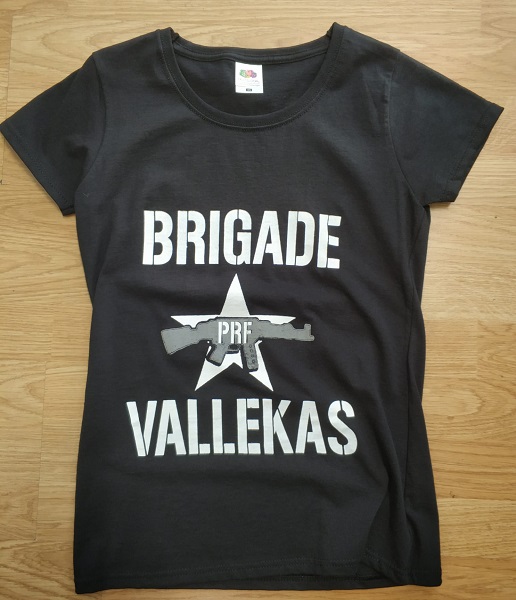 camiseta brigade vallekas chica