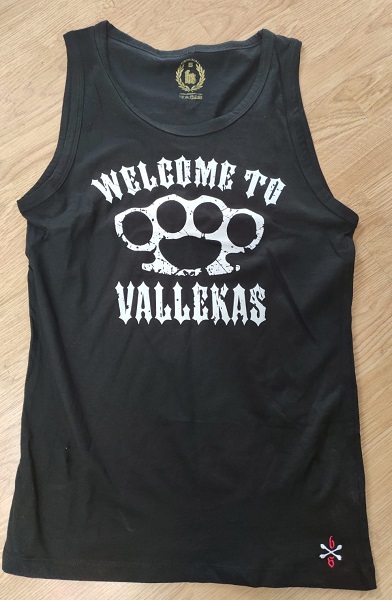 camiseta bloodsheds wellcome to vallekas tirantes
