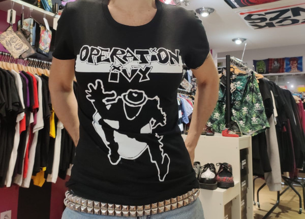 camiseta punk rocket madriz operation ivi chica