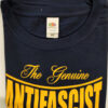 camiseta the genuine antifascist club azul