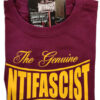 camiseta the genuine antifascist club granate