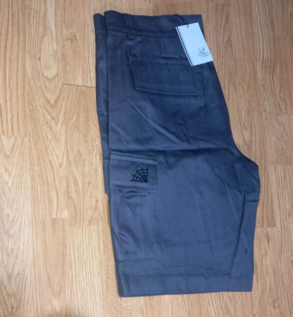 PANTALÓN CORTO MILITAR UNISEX GRIS OSCURO HTH