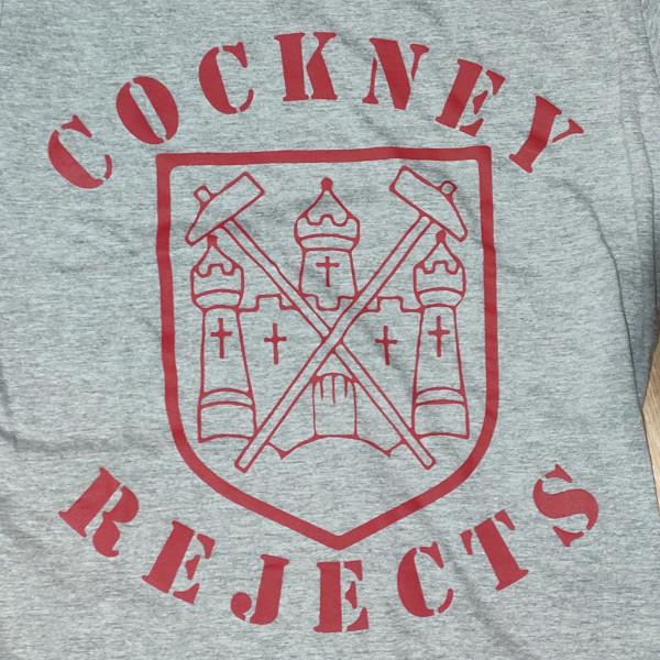 camiseta cockey rejects gris chica shirt cockney rejects grey girl