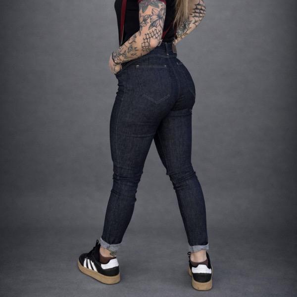 PANTALÓN VAQUERO AZUL OSCURO CHICA HARD TO HANDLE