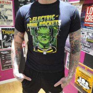 camiseta electric punk rockets