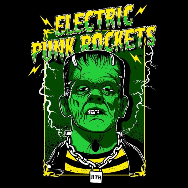 camiseta punk rockets electrics