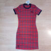 vestido-escoces-rojo-ribete-negro-hth VESTIDO ESCOCÉS HARD TO HANDLE