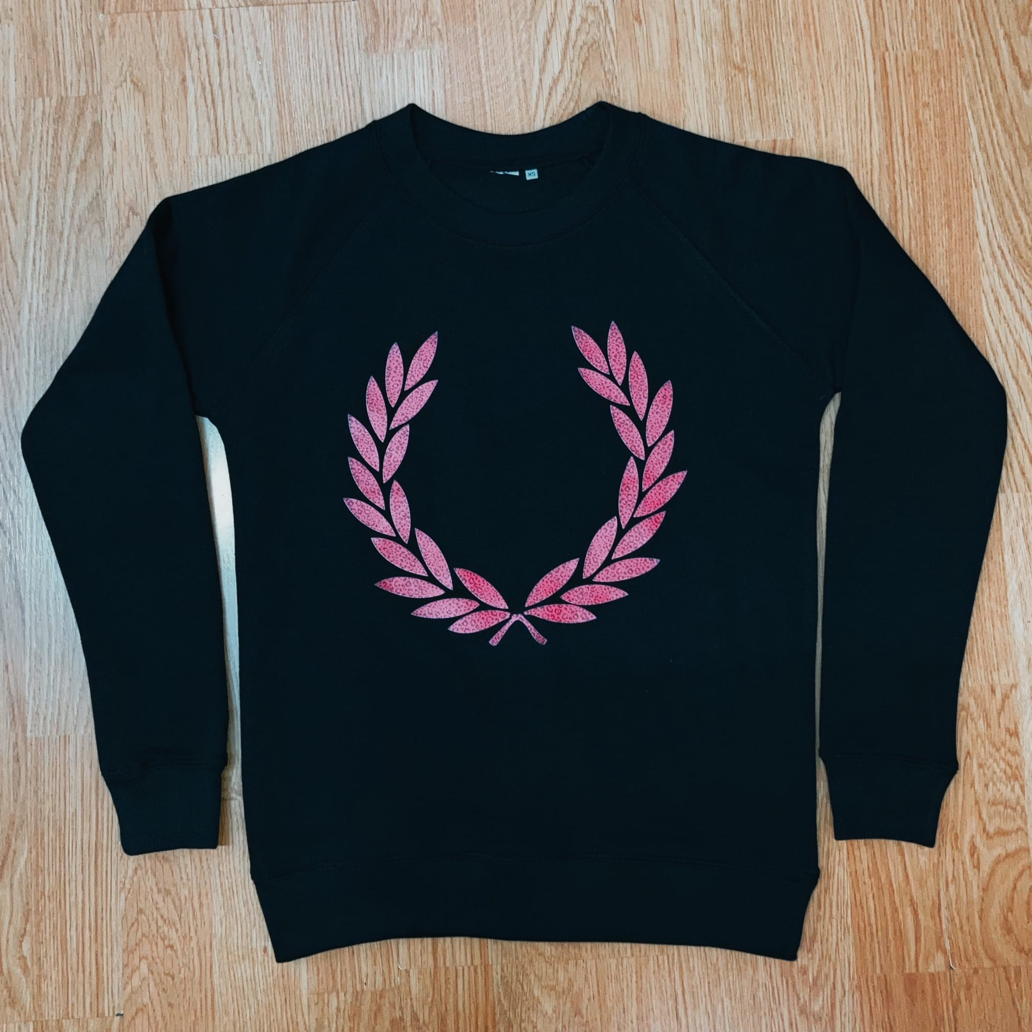 PUNK ROCKET BRAND 38 SUDADERA LAUREL LEO ROSA CHICA