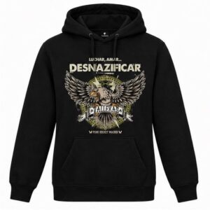 Sudadera desnazificar capucha SUDADERA DESNAZIFICAR UNISEX CON CAPUCHA