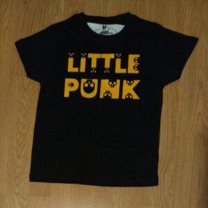 CAMISETA LITTLE PUNK NEGRA