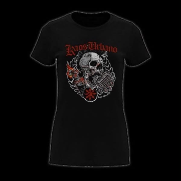 CAMISETA BLOODSHEDS ft. KAOS URBANO CHICA