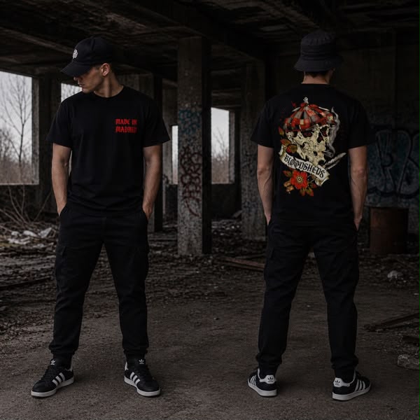 CAMISETA BLOODSHEDS MADE IN MADRID