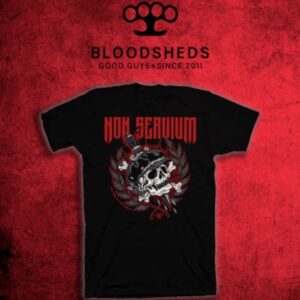 CAMISETA BLOODSHEDS ft. NON SERVIUM CHICA