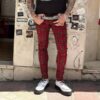 PANTALON ESCOCES ROJO ELÁSTICO