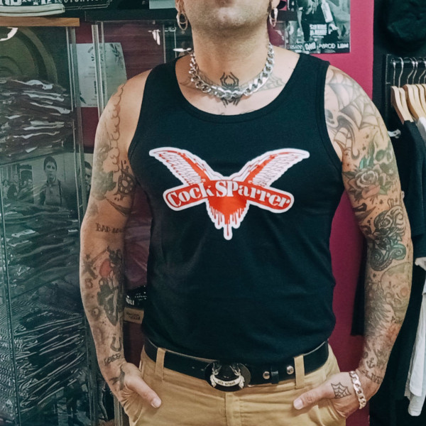 camiseta cock sparrer tirantes