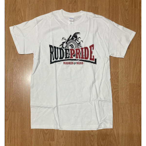 camiseta rude pride guerrero blanca