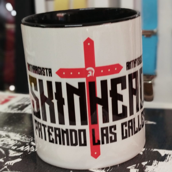 Taza serigrafiada skinkead