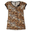 camiseta leopardo vintage liquor brand