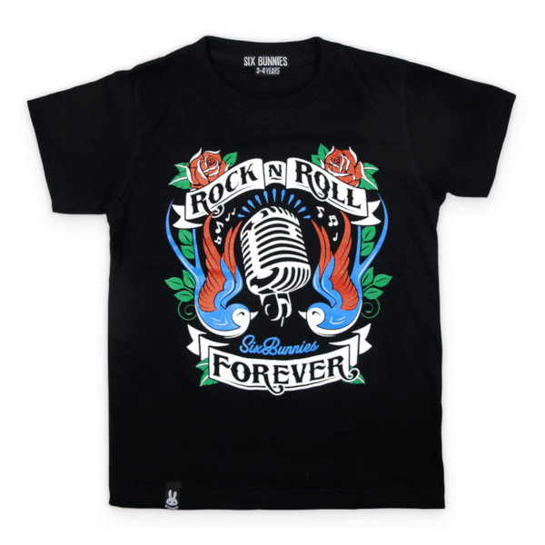 camiseta rockn roll forever liquor brand