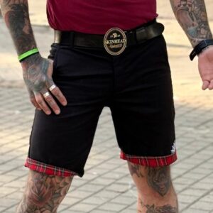 PANTALÓN CORTO VAQUERO OSCURO HTH