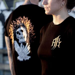 CAMISETA AK WEAR SANTA MUERTE CHICA