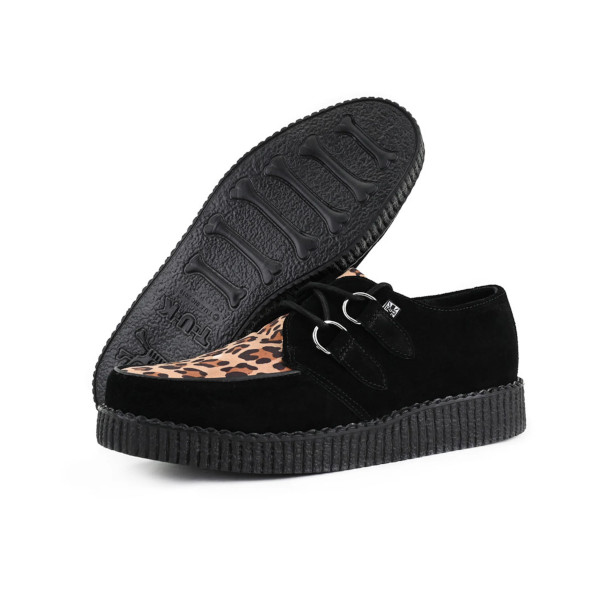 zapato-creeper-tuk-ante-negro-leopardo ZAPATO CREEPER TUK ANTE NEGRO / LEOPARDO