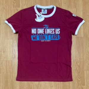 CAMISETA GRANATE NO ONE LIKE US RIBETE HTH