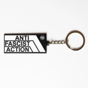 LLAVERO METÁLICO ANTIFASCIST ACTION