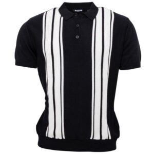 POLO DE PUNTO AZUL MARINO RELCO