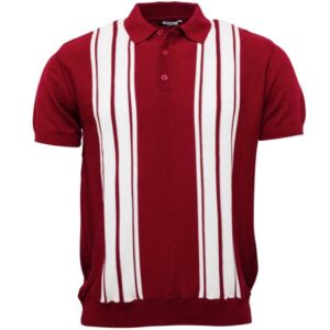 POLO DE PUNTO BURDEOS RELCO