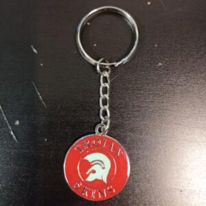 LLAVERO TROJAN SKINS ROJO