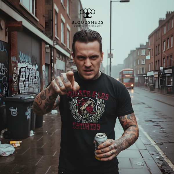 CAMISETA MUERTE A LOS CHIVATOS BLOODSHEDS