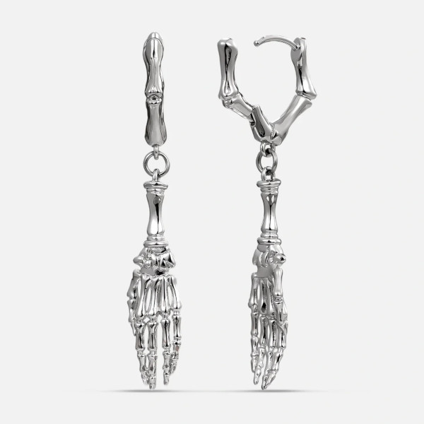 PENDIENTES MANO ESQUELETO PUNK YOUTH