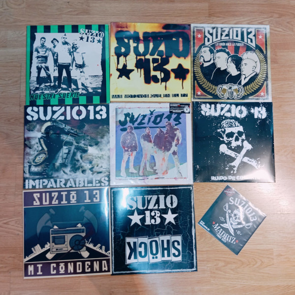 discografia-completa-suzio13 DISCOGRAFÍA COMPLETO SUZIO 13 - VINILO