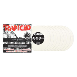 RANCID- LET THE DOMINOES FALL White Vinyl 8X 7 Vinyl