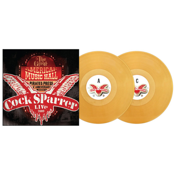 COCK SPARRER - BACK IN SF BEER VINYL 2xLP