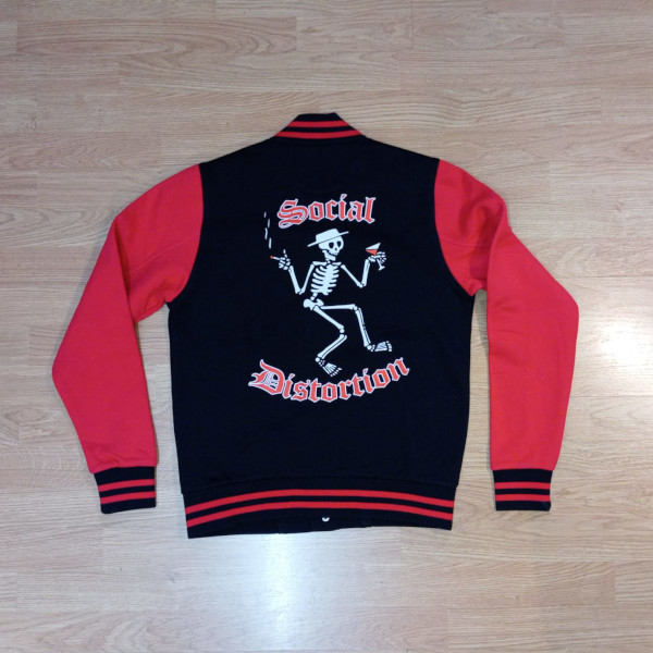 CHAQUETA BEISBOLERA SOCIAL DISTORTION