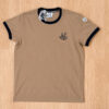 CAMISETA CAMEL RIBETE NEGRO HTH