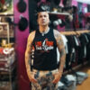 CAMISETA TIRANTES LOVE PUNK FUCK THE SYSTEM