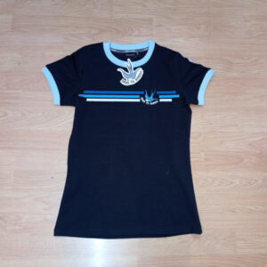 Tienda 4 CAMISETA RAYAS HORIZONTALES RIBETE AZUL HTH CHICA