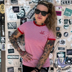 Tienda 4 CAMISETA CHICA RAYAS ROJAS HTH