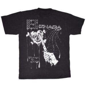CAMISETA BIZNAGA "OCUPAR EL AHORA" NEGRA