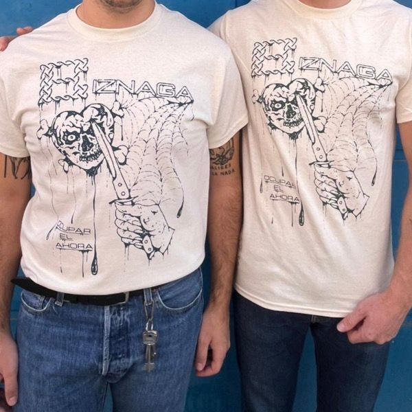 CAMISETA BIZNAGA "OCUPAR EL AHORA" BLANCA
